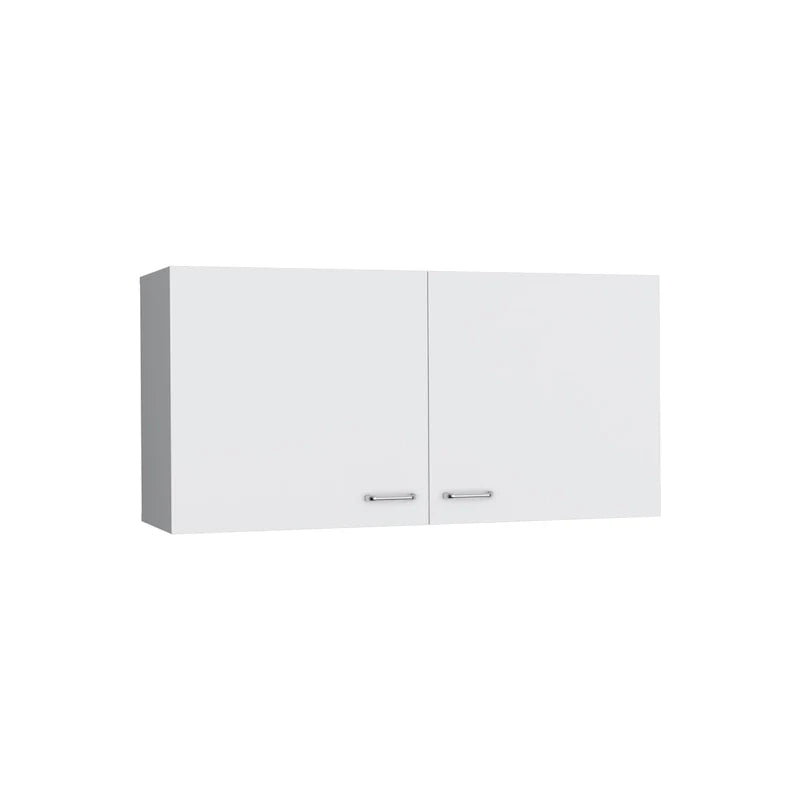 TUHOME Napoles Double Door Wall-Mounted Storage Cabinet - N/A