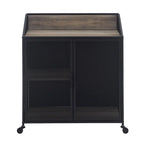 Middlebrook Pierpont Industrial Mesh Bar Cabinet