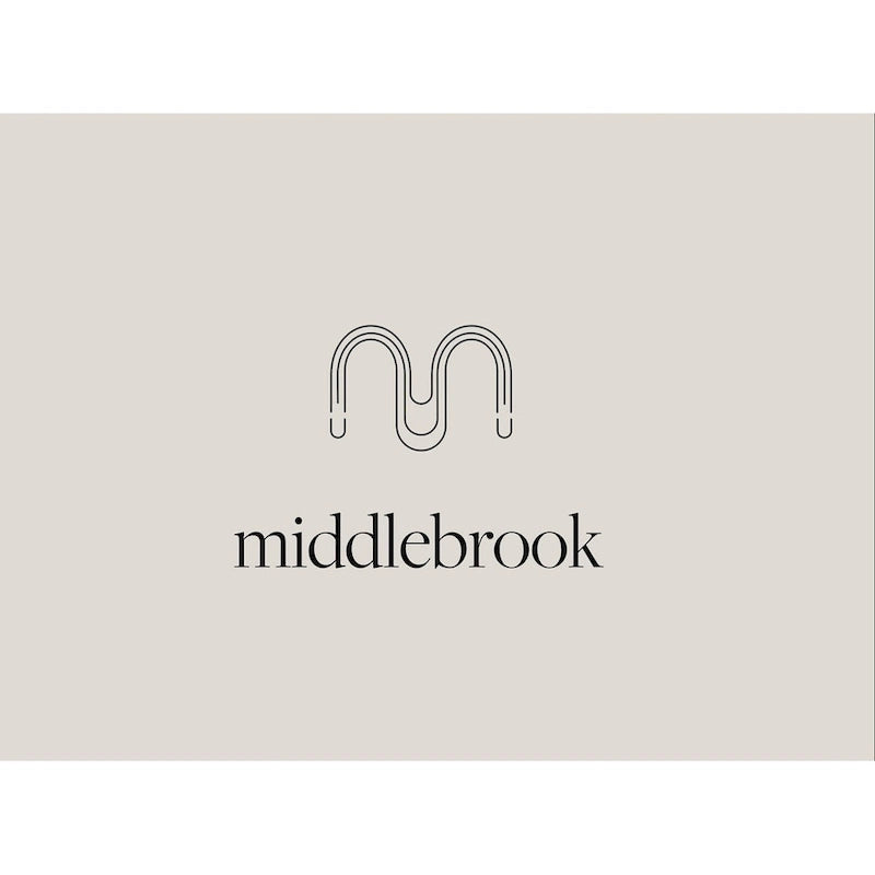 Middlebrook Designs Slatted Headboard Modern King Bed
