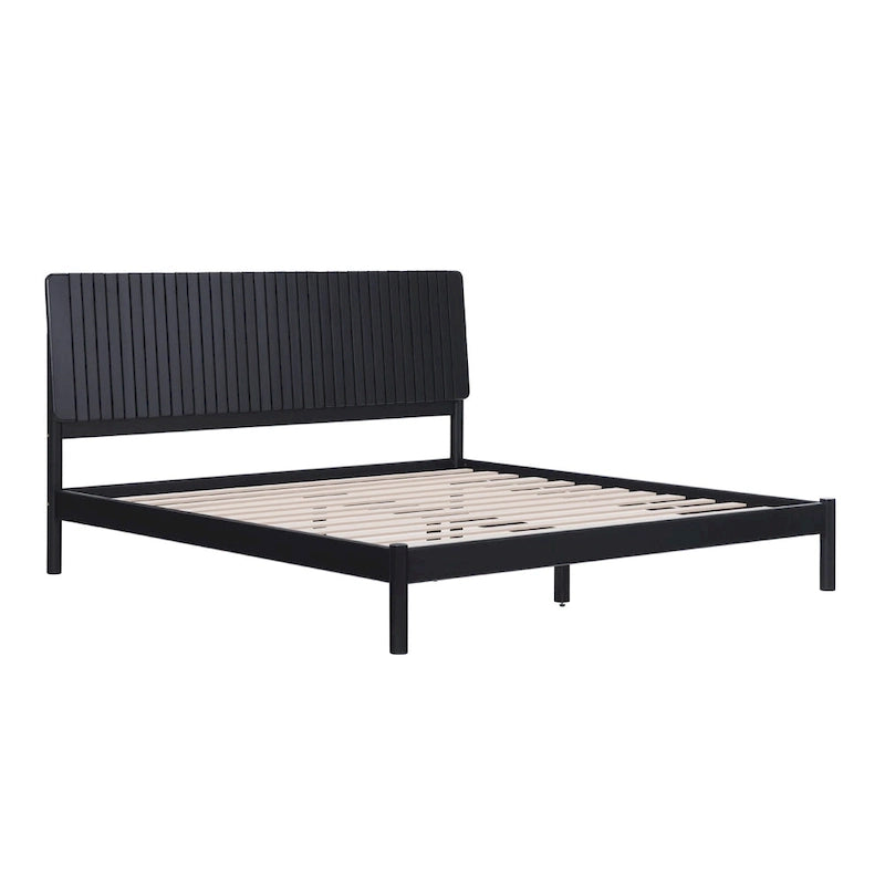 Middlebrook Designs Slatted Headboard Modern King Bed