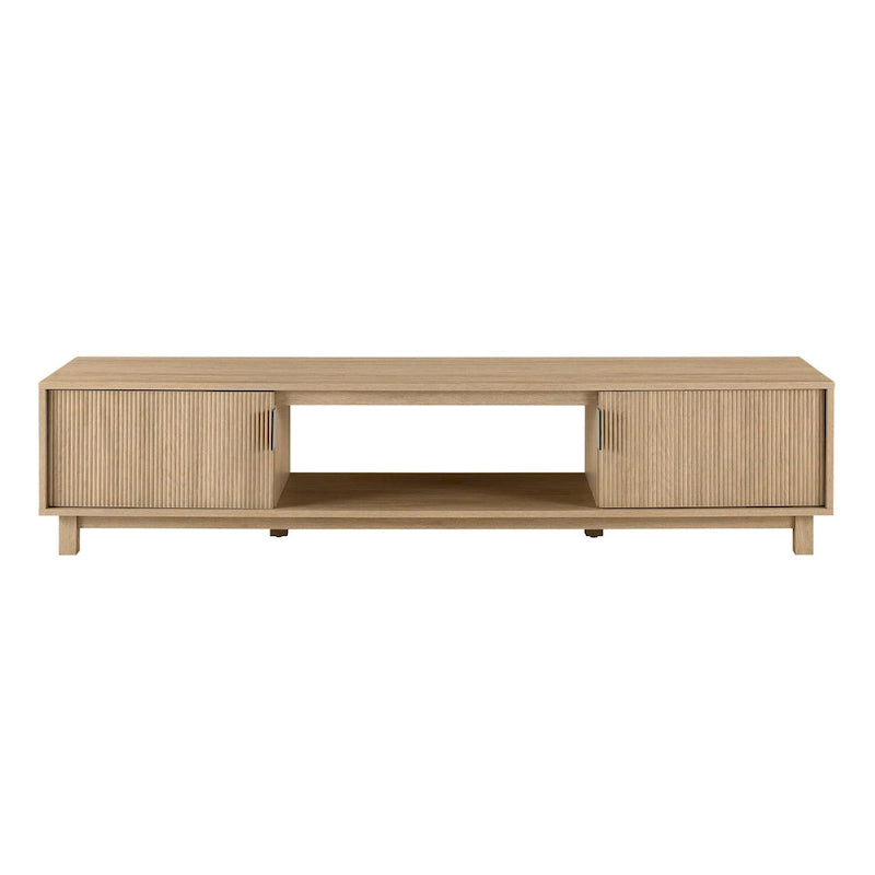 Middlebrook Designs Modern 70-inch Fluted-Door TV Stand