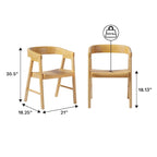 Middlebrook 5 Piece Dining Table Set with Solid Wood Chairs