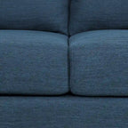 Modern 76.5  3-Seater Sofa with Birchwood Legs and Pillows
