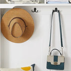 Modern Classic Hall Tree with Shoe Rack Bench and Coat Hooks for Hanging Storage