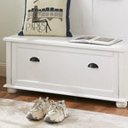 Modern Classic Hall Tree with Shoe Rack Bench and Coat Hooks for Hanging Storage