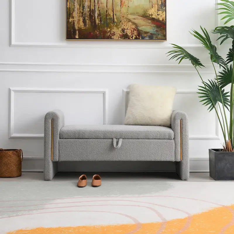 Modern Teddy Bed End Bench