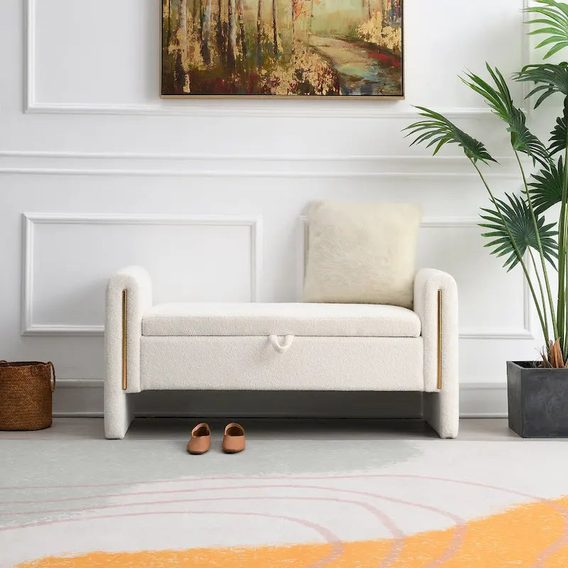 Modern Teddy Bed End Bench