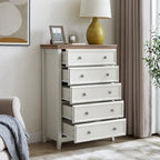 Modern 5 Drawers Dresser 5 Drawers Cabinet,Chest of Drawers Closet Organizers and Storage Clothes Storage Drawers Cabinet