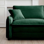 DIY Customization Corduroy Upholstered Armless Modular Sectional Sofa