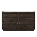 Dresser Cabinet,Buffet Sideboard Storage Cabinet,Buffet Server Console Tablestorge Cabinetsolid,Shaped Door Panels,Metal Handle