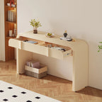 Unique Modern Rounded Silhouette Console Table