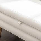 Storage Bench Bedroom Bench With Wood Legs For Living Room Bedroom