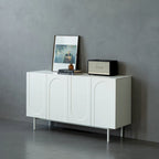 4 Door Cabinet, Modern Accent Cabinet, Sideboard Buffet Cabinet, Entryway Cabinet with Storage for Living Room, Dinning Room