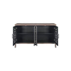 Hollow Four Door Antique Cabinet