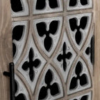 Hollow Four Door Antique Cabinet