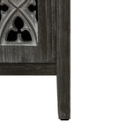 Hollow Four Door Antique Cabinet