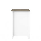 Key West Secretary Desk with Storage Cabinet by Bush Furniture