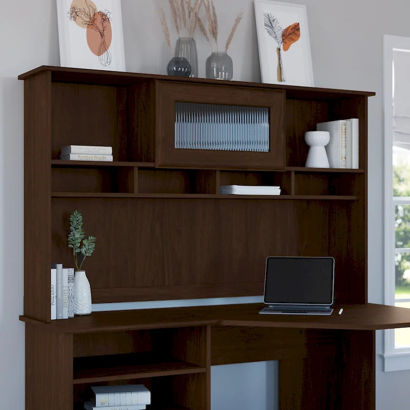 Cabot 60W Hutch by Bush Furniture