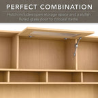 Cabot 60W Hutch by Bush Furniture