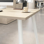 Bush Business Furniture Vista 60W L Shaped Desk with Storage Cabinet