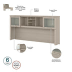 Bush Furniture Somerset Hutch for L-shaped Desk