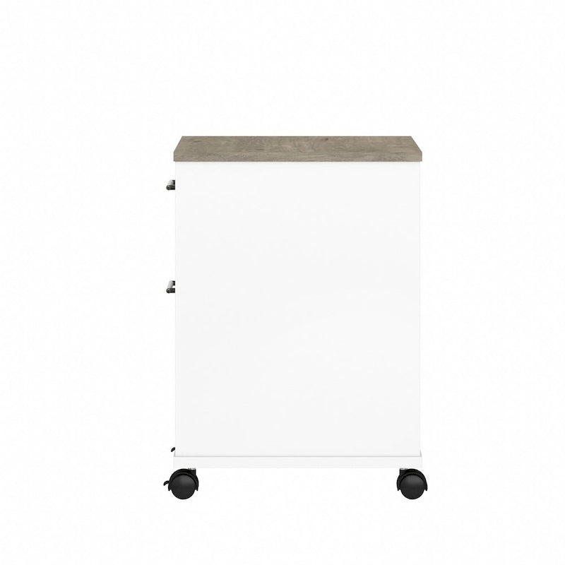Key West 2 Drawer Mobile File Cabinet by Bush Furniture