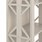 Homestead 4 Shelf Farmhouse Bookcase by Bush Furniture