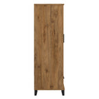 Somerset Tall Entryway Cabinet with Doors and Drawer by Bush Furniture