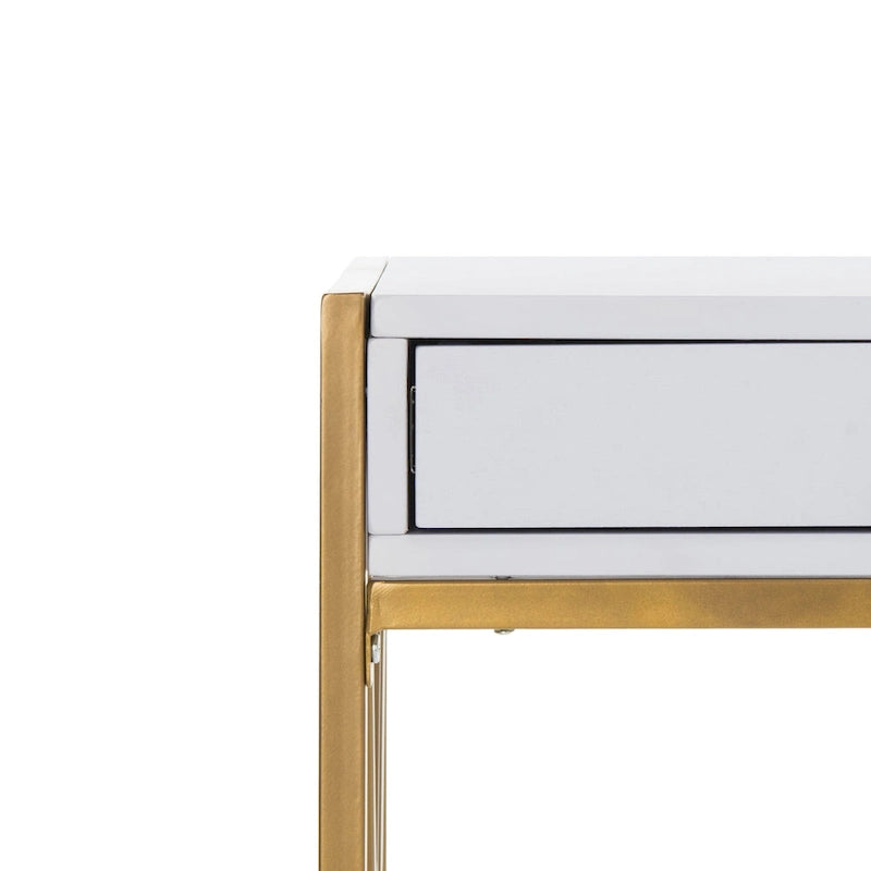 SAFAVIEH Manila Modern Dual-Tone 1-Drawer Desk