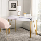 SAFAVIEH Ladonna Pine Natural 2-Drawer Desk