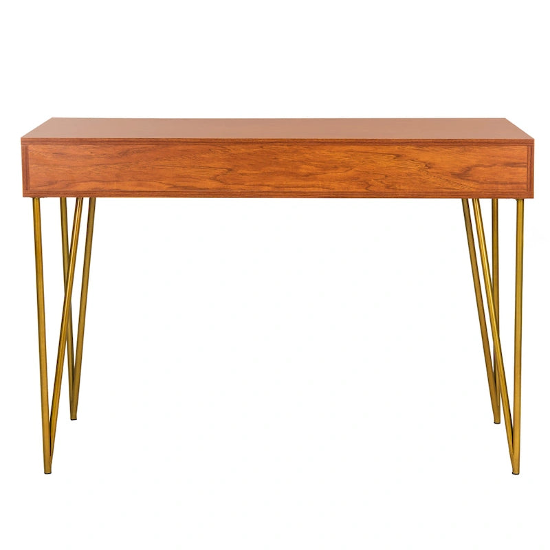 SAFAVIEH Ladonna Pine Natural 2-Drawer Desk