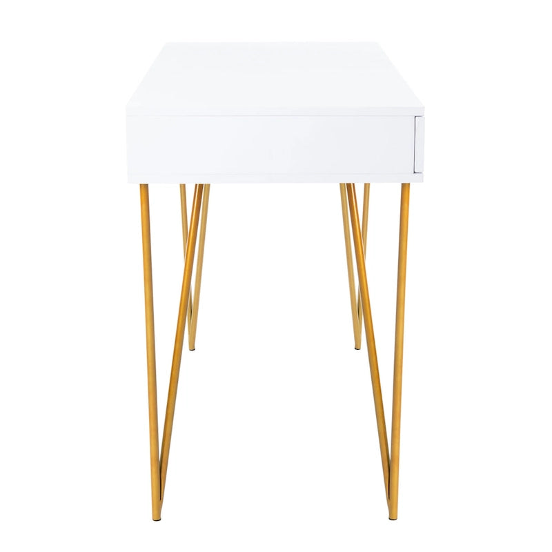 SAFAVIEH Ladonna Pine Natural 2-Drawer Desk