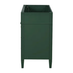36 Bathroom Vanity without Top Sink, Modern Bathroom Storage Cabinet with 2 Drawers and a Tip-out Drawer, Solid Wood Frame