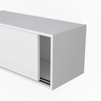 Floating Cabinet with Sliding Door