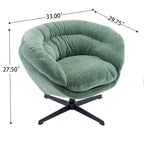 Liamer Swivel Club Chair by Christopher Knight Home