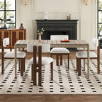 Astura Upholstered Dining Chairs, Iron Frame, Set of 4 by Christopher Knight Home