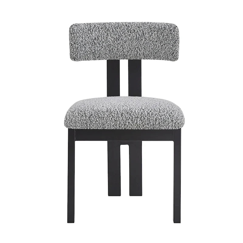 Astura Upholstered Dining Chairs, Iron Frame, Set of 4 by Christopher Knight Home