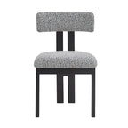 Astura Upholstered Dining Chairs, Iron Frame, Set of 4 by Christopher Knight Home