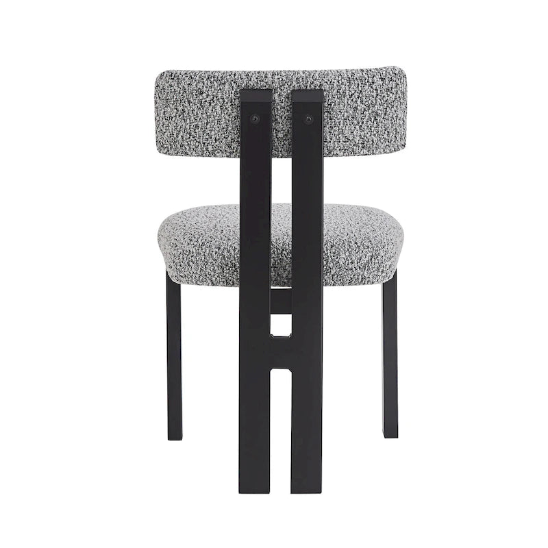 Astura Upholstered Dining Chairs, Iron Frame, Set of 4 by Christopher Knight Home