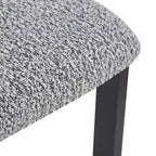 Astura Upholstered Dining Chairs, Iron Frame, Set of 4 by Christopher Knight Home