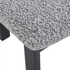 Astura Upholstered Dining Chairs, Iron Frame, Set of 4 by Christopher Knight Home