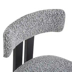 Astura Upholstered Dining Chairs, Iron Frame, Set of 4 by Christopher Knight Home