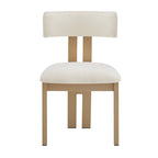 Astura Upholstered Dining Chairs, Iron Frame, Set of 4 by Christopher Knight Home