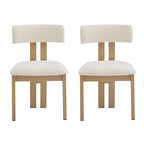 Astura Upholstered Dining Chairs, Iron Frame, Set of 4 by Christopher Knight Home