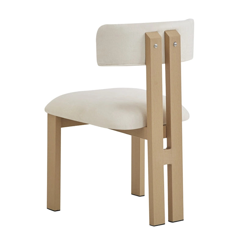 Astura Upholstered Dining Chairs, Iron Frame, Set of 4 by Christopher Knight Home