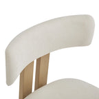 Astura Upholstered Dining Chairs, Iron Frame, Set of 4 by Christopher Knight Home