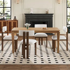 Astura Upholstered Dining Chairs, Iron Frame, Set of 4 by Christopher Knight Home