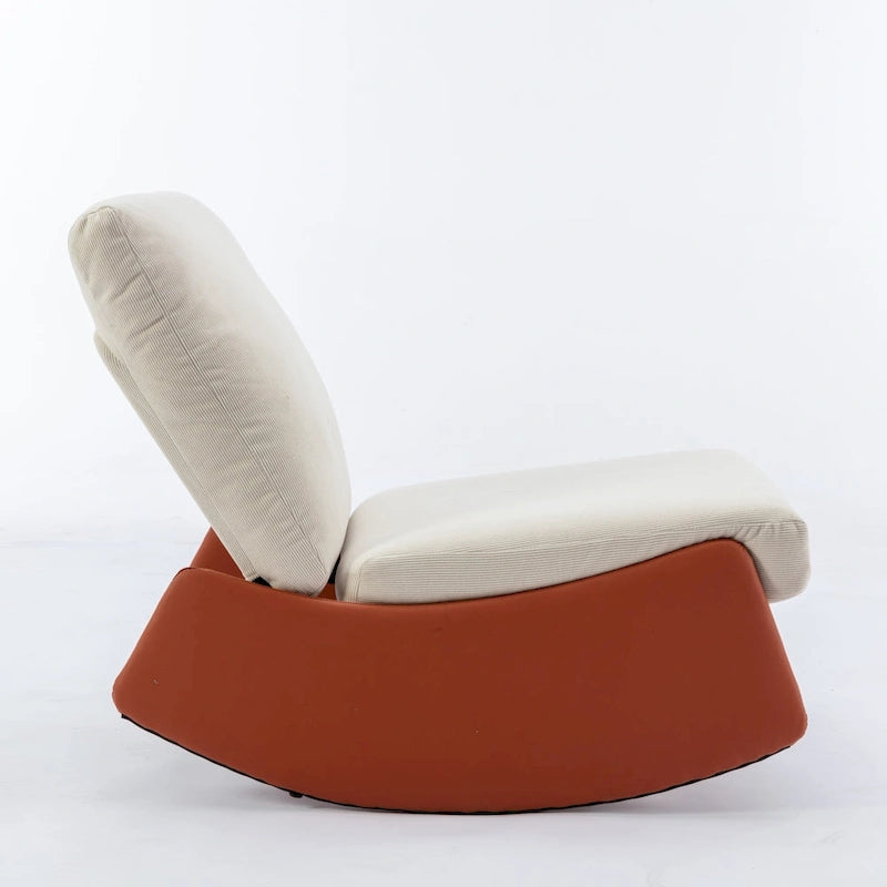 GDFStudio Modern Rocking Chair Recliner with Footrest