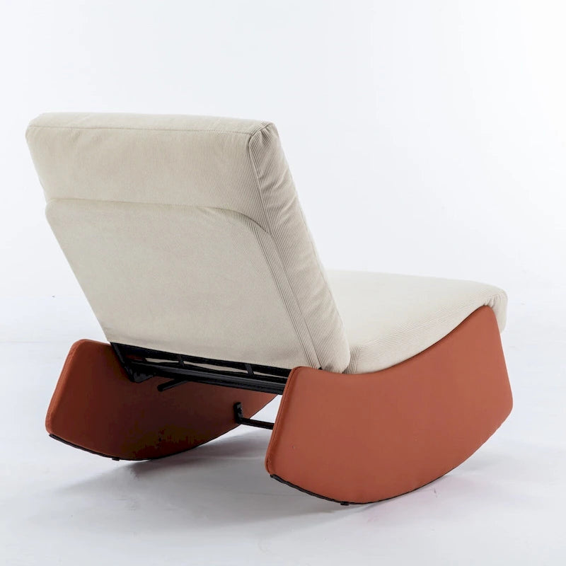GDFStudio Modern Rocking Chair Recliner with Footrest
