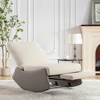 GDFStudio Modern Rocking Chair Recliner with Footrest